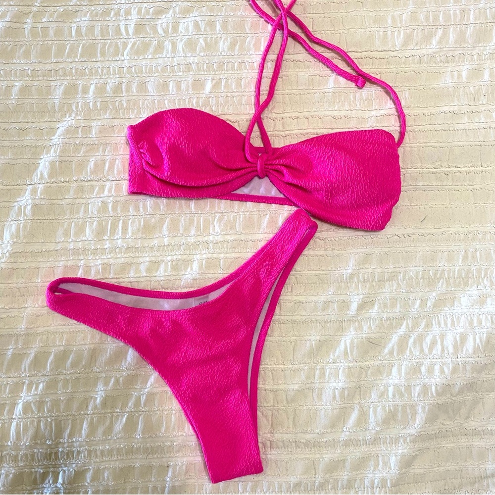 Pink Swimsuit Bikini